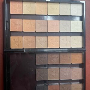 Jeffree Star Nude Eyeshadow Palette WITH MAC Pro Palette Duo - package deal